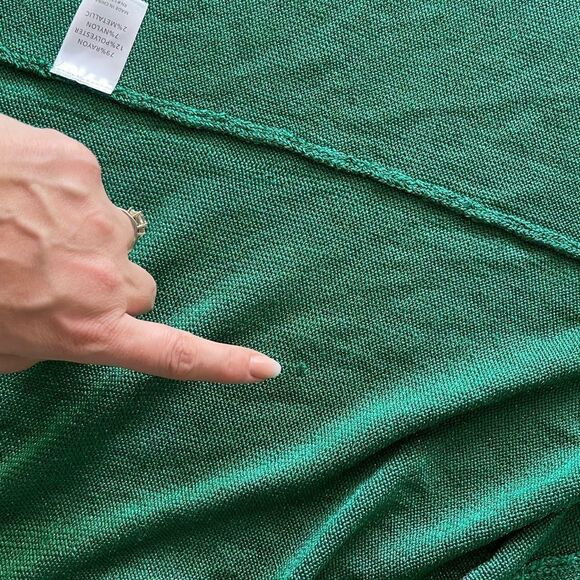 Lovers + Friends Wrap Up Sweater Dress in Kelly Green - Picture 7 of 17